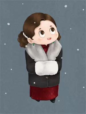 走去东北看雪去穿花棉袄